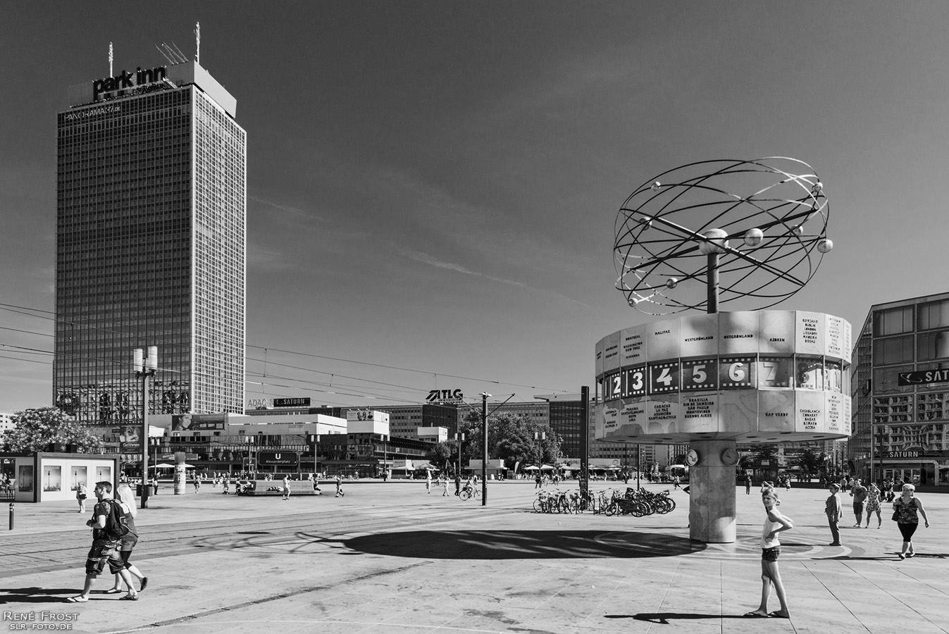 Alexanderplatz mit Weltzeituhr - 6773