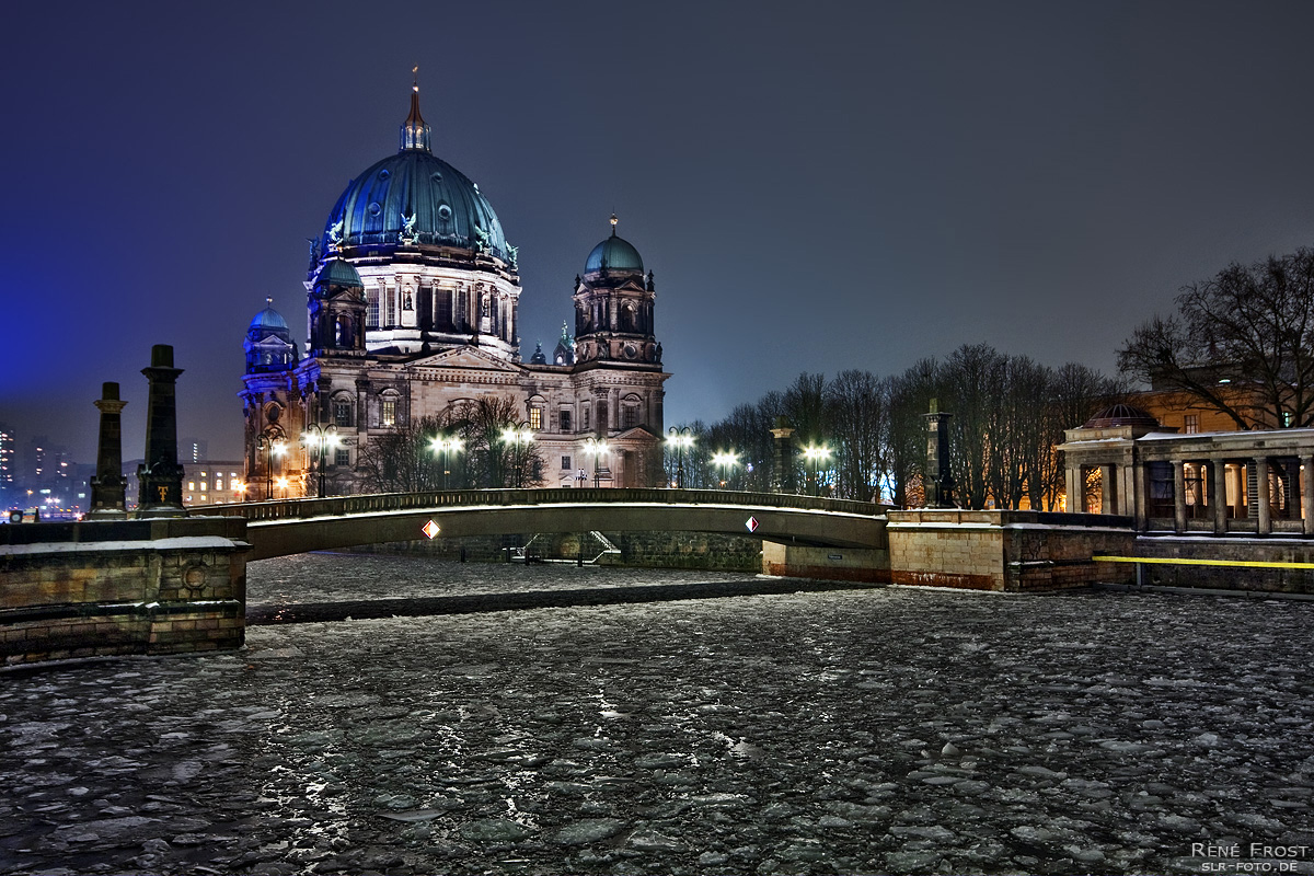 Nachtaufnahme Berliner Dom