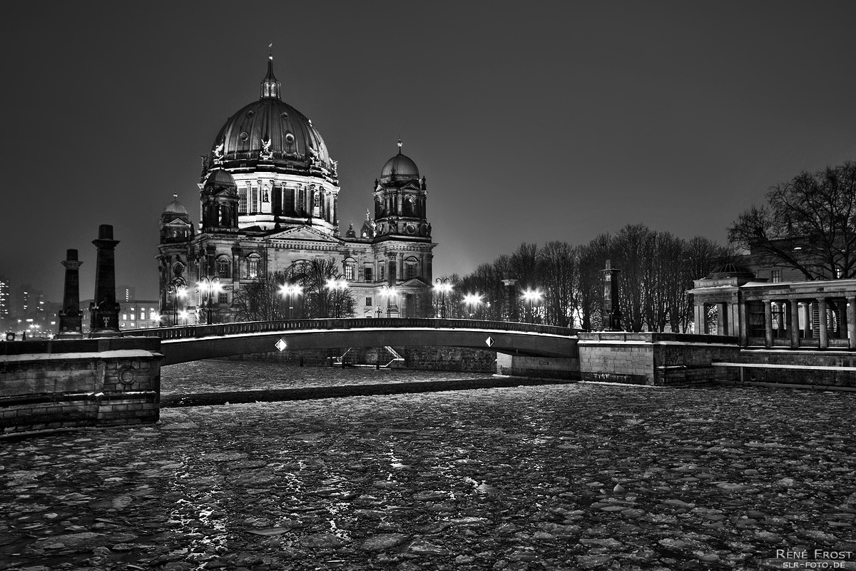 Nachtaufnahme Berliner Dom - SW