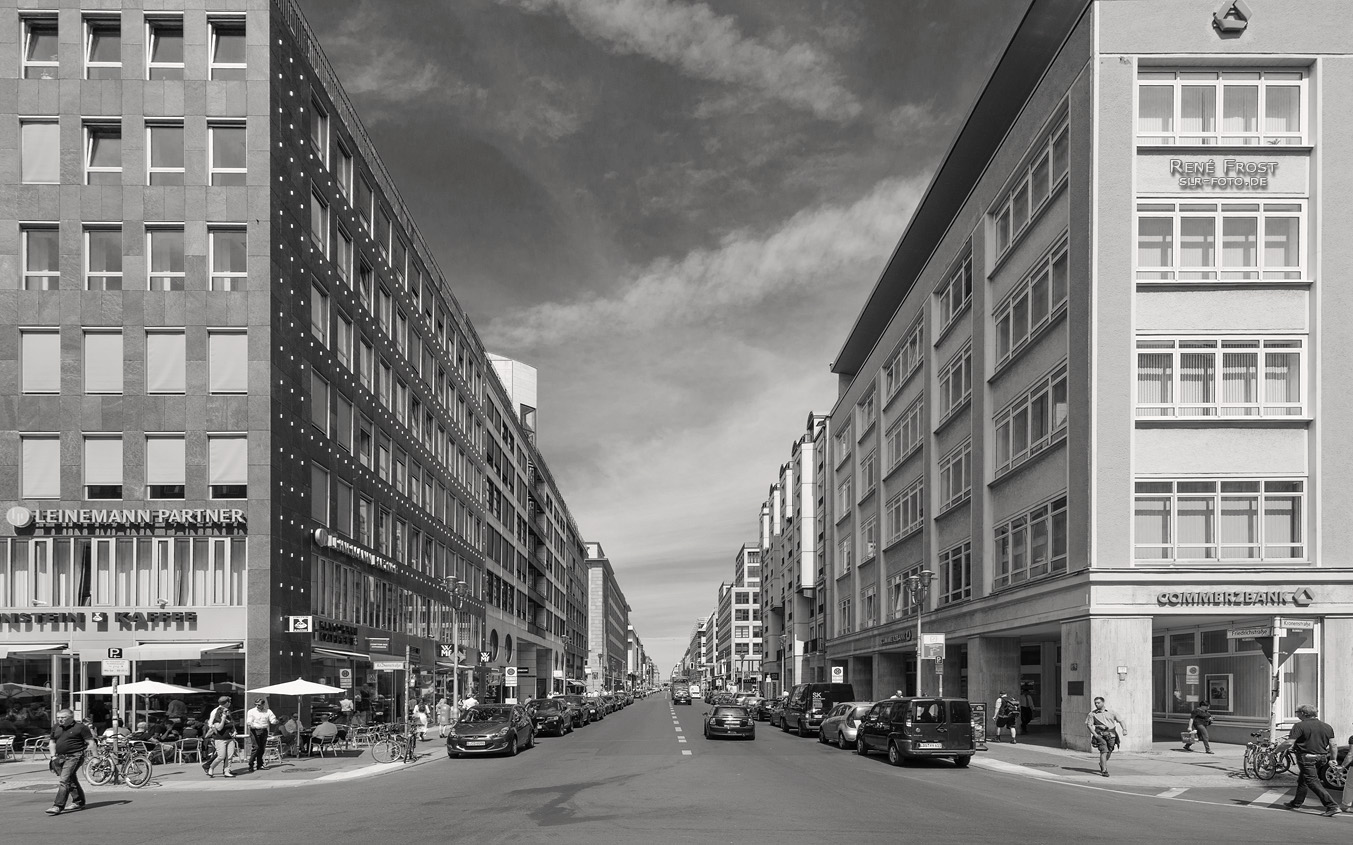 Berlin - Friedrichstraße Häuserflucht SW