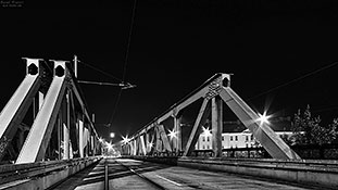 Lange Brücke - SW-Nachtaufnahme