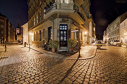 Mokkafee in der Nacht