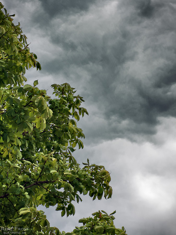 bedrohliche Wolken