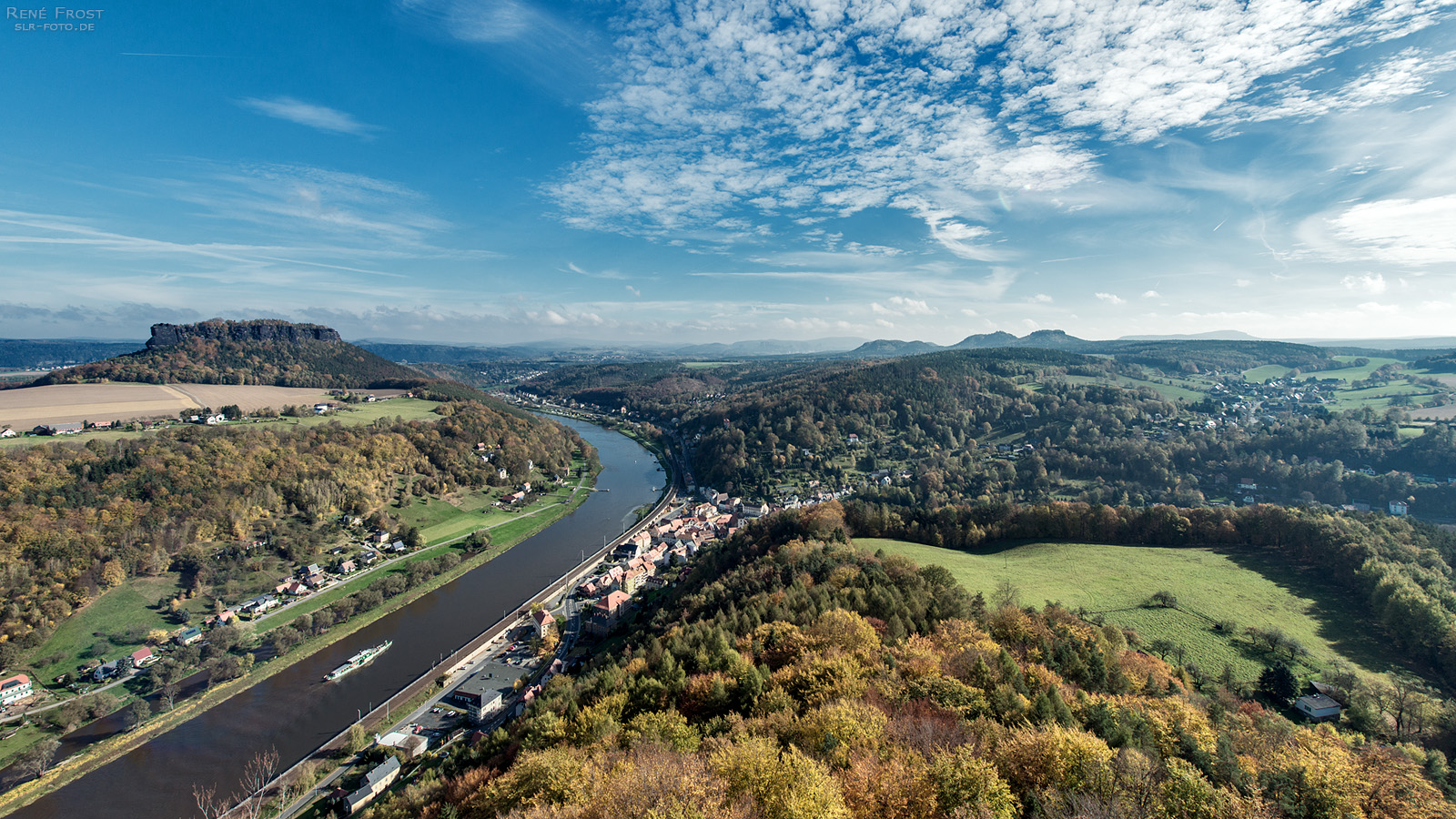 Blick von der Festung Königstein