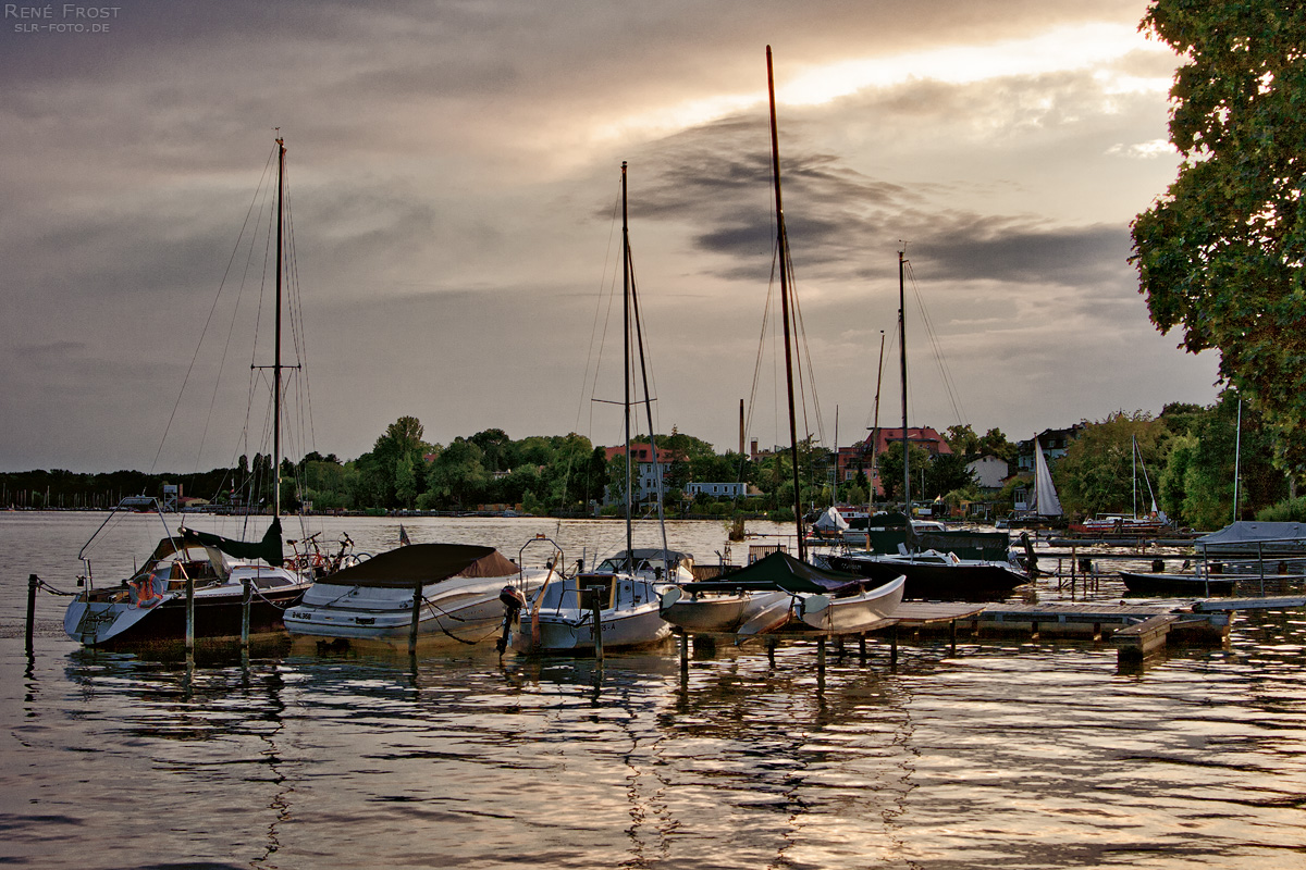 Sonnenuntergang am Großen Müggelsee