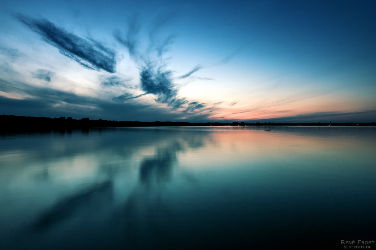 Großer Müggelsee am späten Abend
