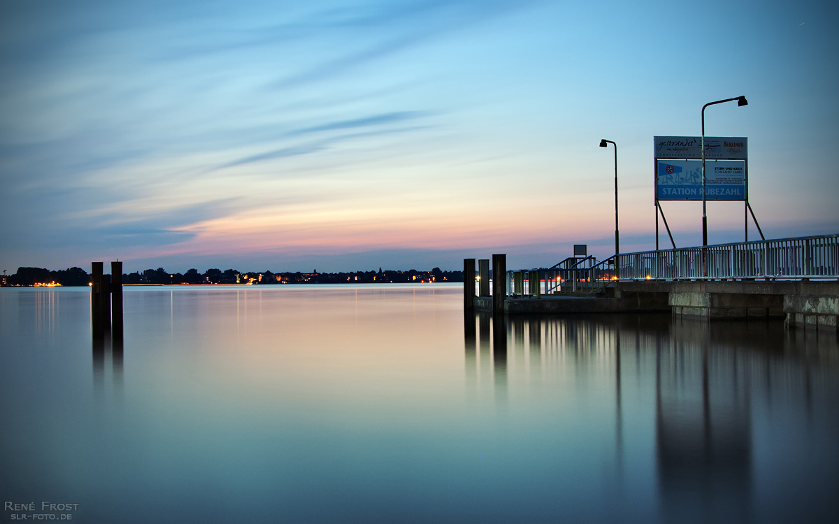 Sonnenuntergang am Großen Müggelsee