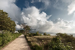 Wolken - Strandpromenade Breege-Juliusruh