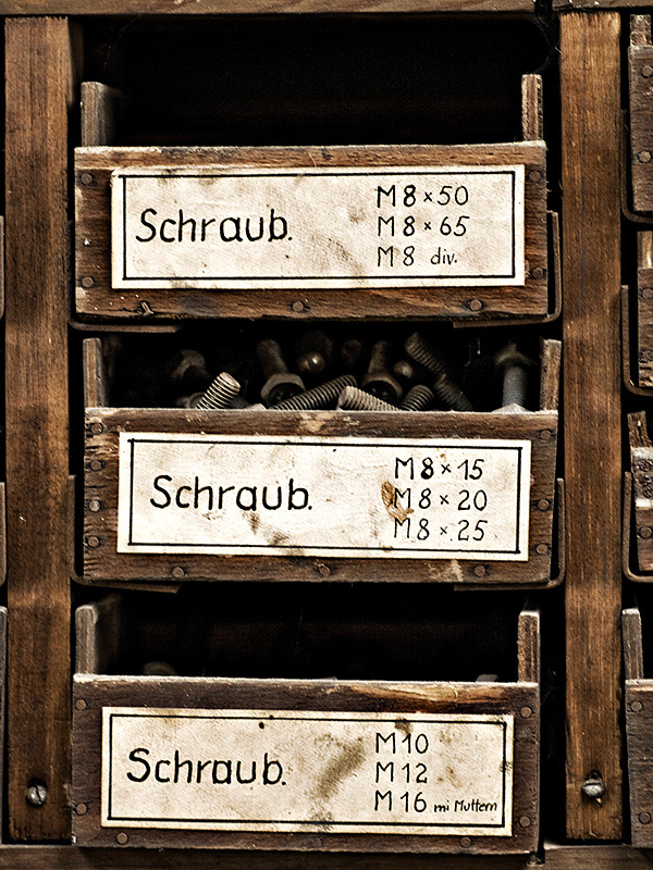 Alte Schrauben