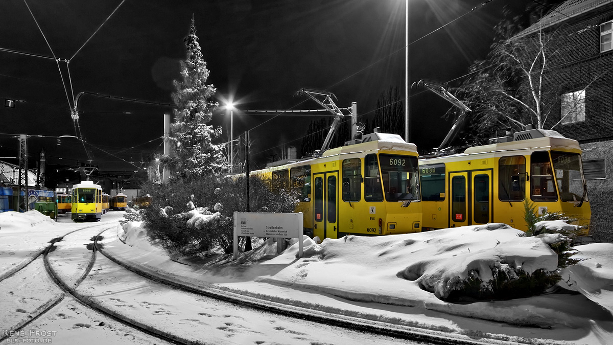 Straßenbahn - Tram - Betriebshof - Köpenick