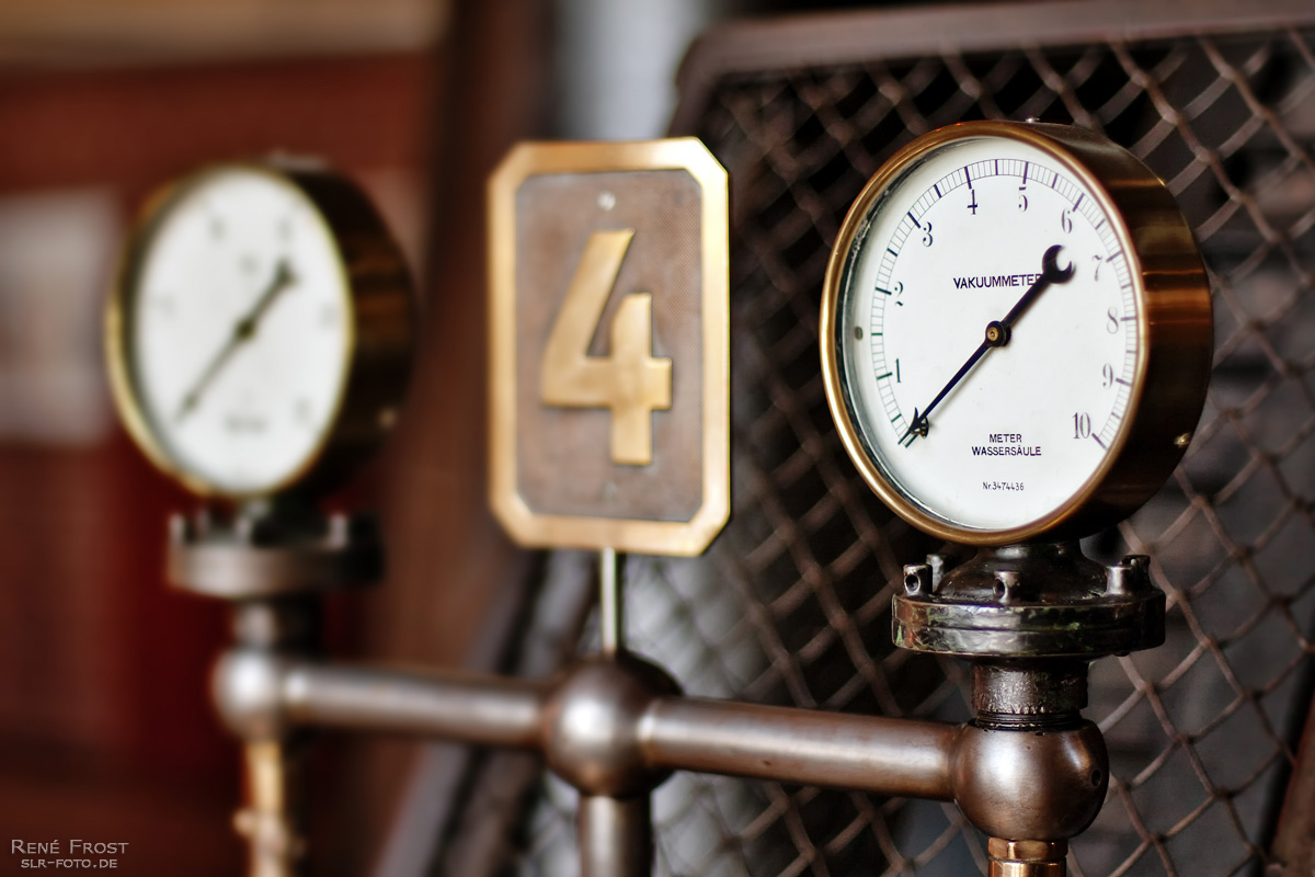Vakuummeter - Museum im Wasserwerk Berlin-Friedrichshagen