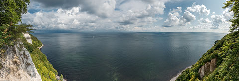 Panorama Ostsee Victoriasicht Insel Rügen